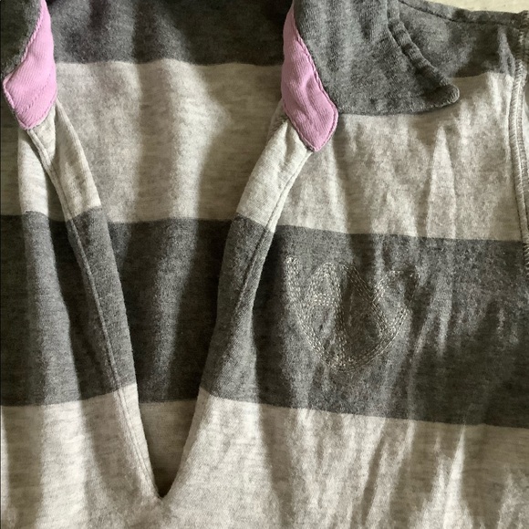 5/$25 😎Armani Exchange vintage stretch tee puff sleeve - Picture 2 of 4